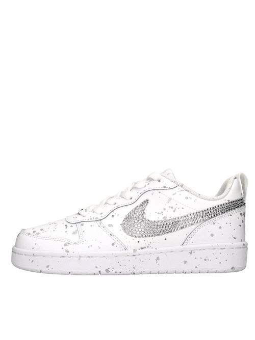 Sneakers in ecopelle e strass NIKE SEDDYS | NISE23525100BIANCO-ARGENTO